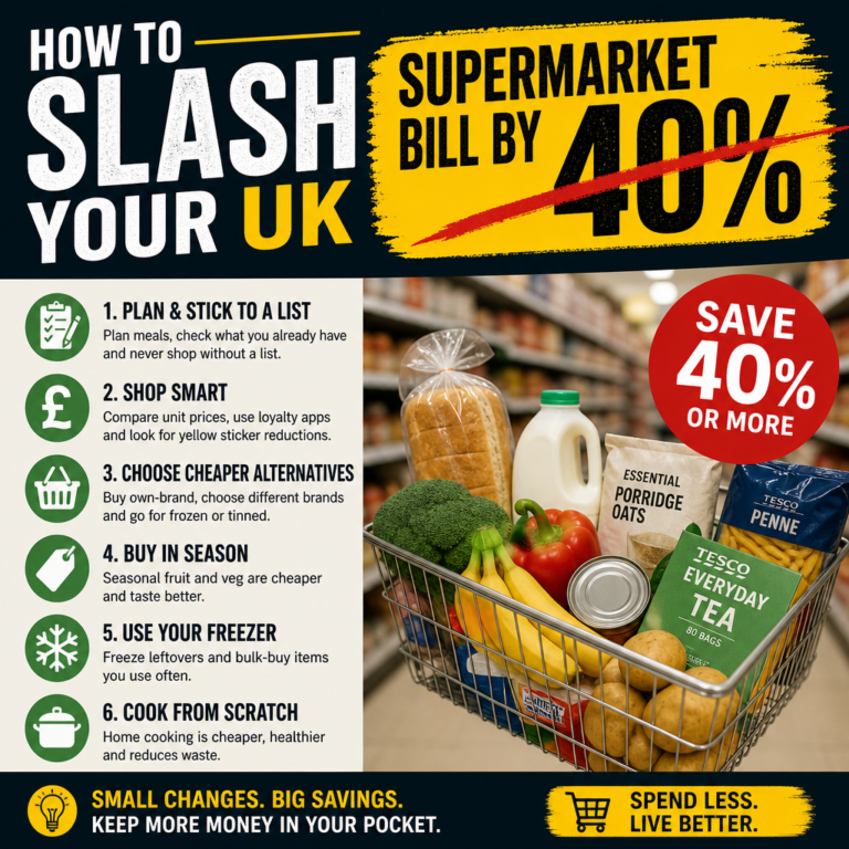 How to Slash Your UK Supermarket Bill by 40%