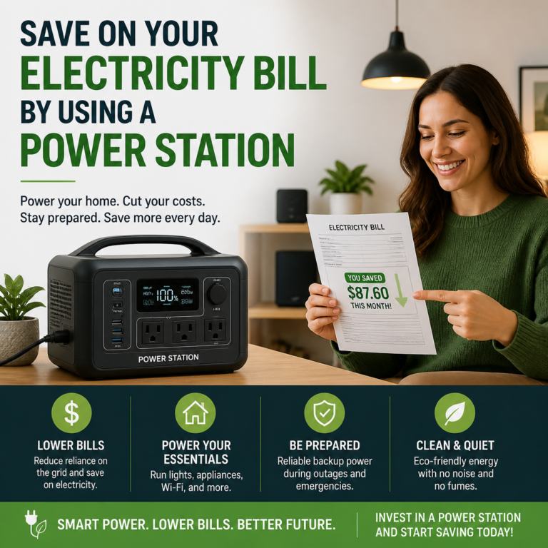 Save On Your Electricity Bill By Using A Power Station