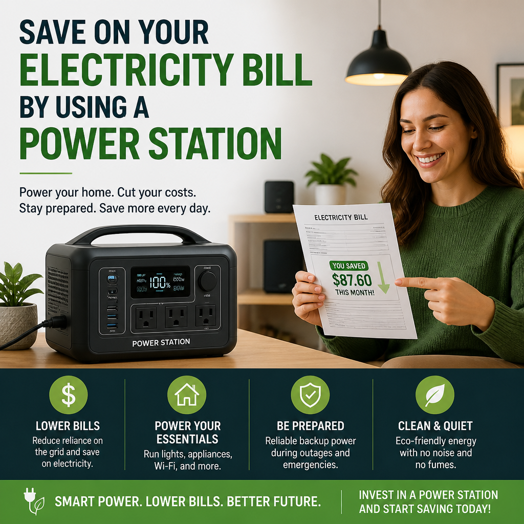 Save On Your Electricity Bill By Using A Power Station
