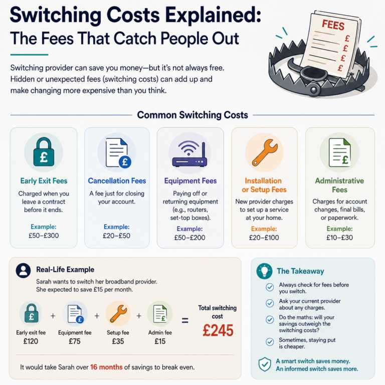 Switching Costs Explained: The Fees That Catch People Out